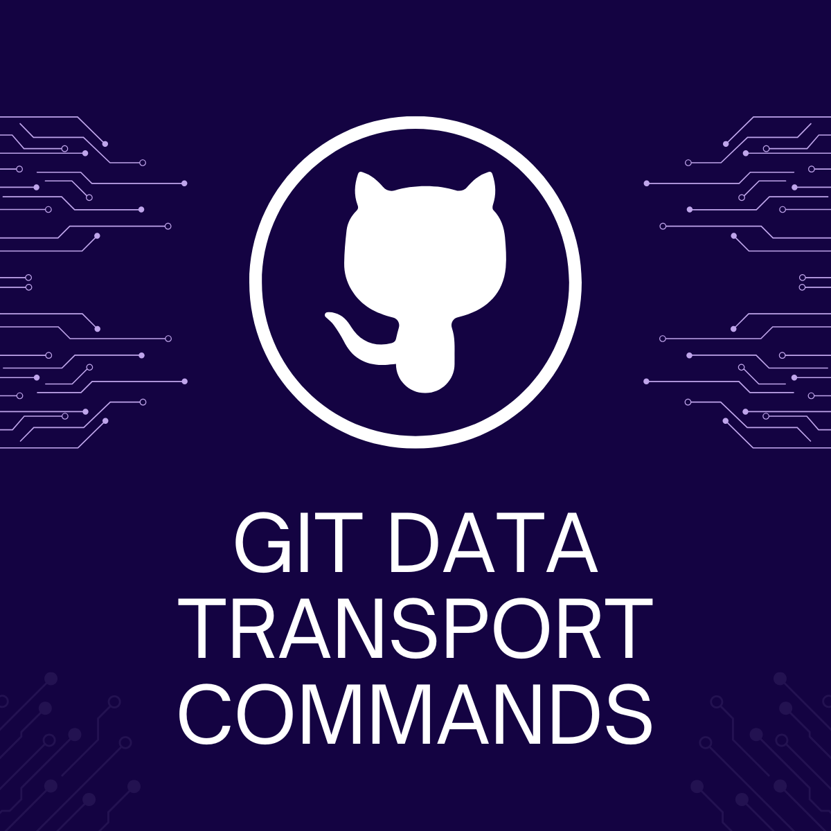 Git Data Transport Commands