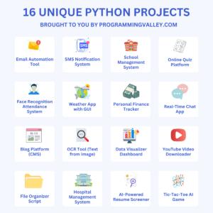 New Python Projects to Try in 2025: Build, Learn, and Level Up!