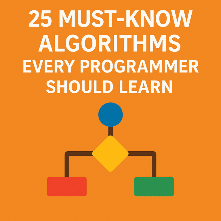 The Essential Guide to 25 Must-Know Algorithms for Programmers ...