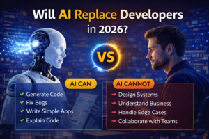 AI vs developer in 2026 debate