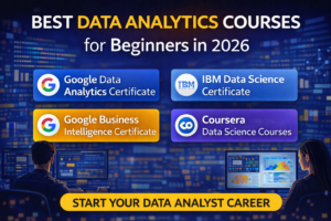 Best data analytics courses for 2026