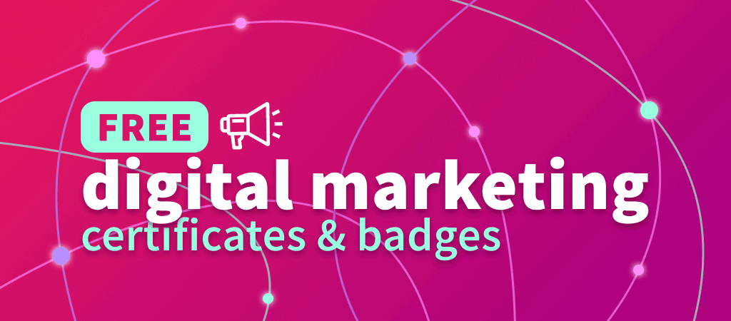 Digital marketing free certificates